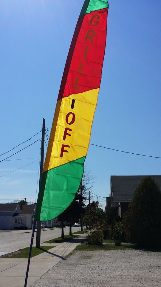 12ft. GRILL-OFF Custom Banner