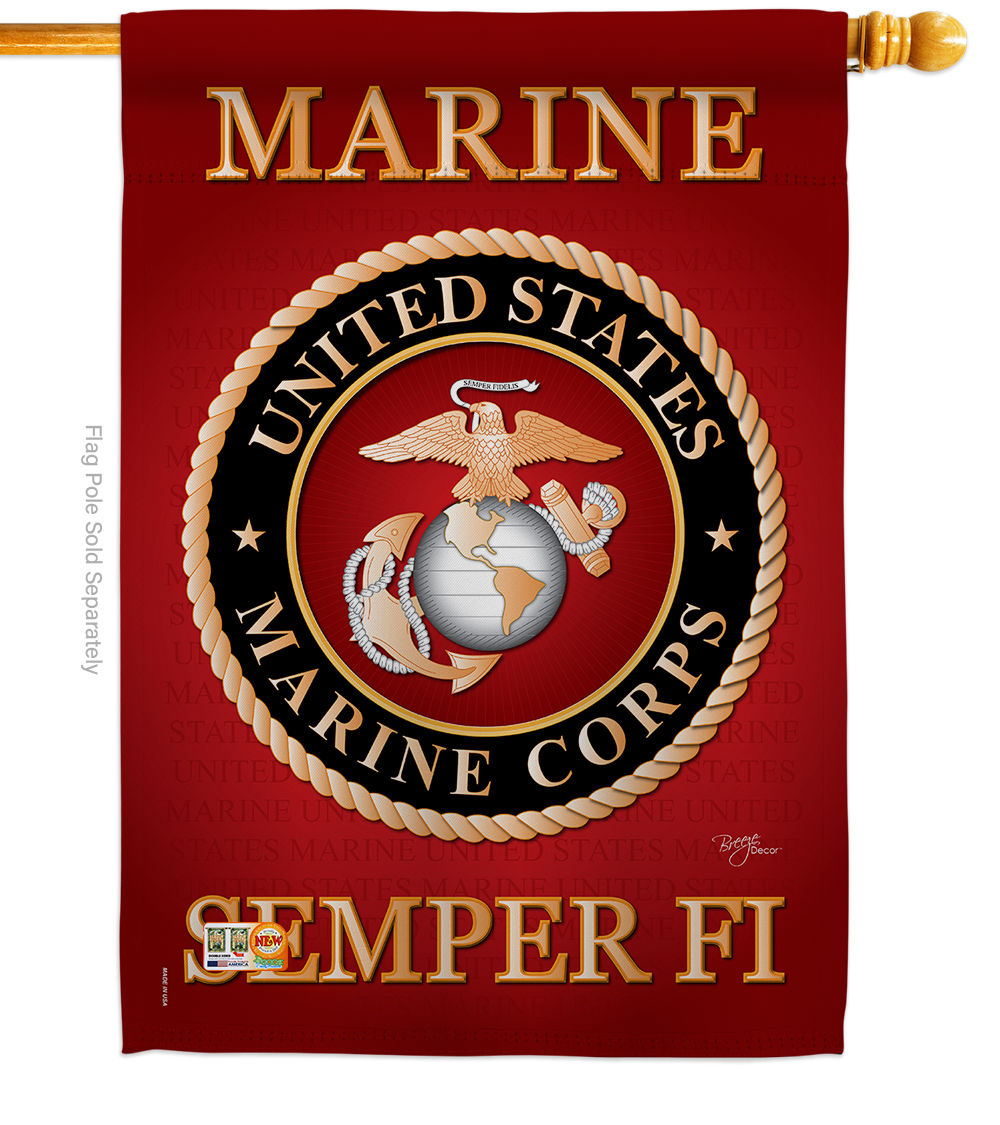 House Flag - Marine Corps - Click Image to Close