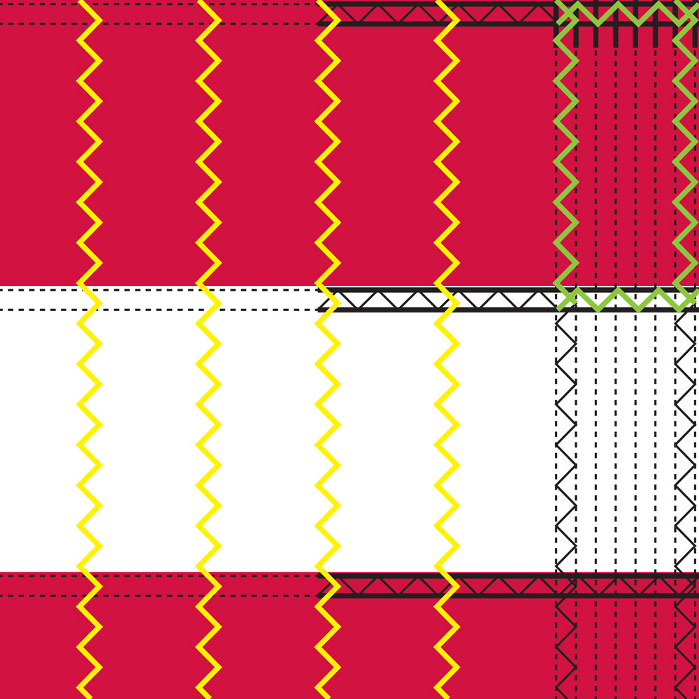 US 3' X 5' E-Nylon Vertical Stitches/Reinforced Corners Flag